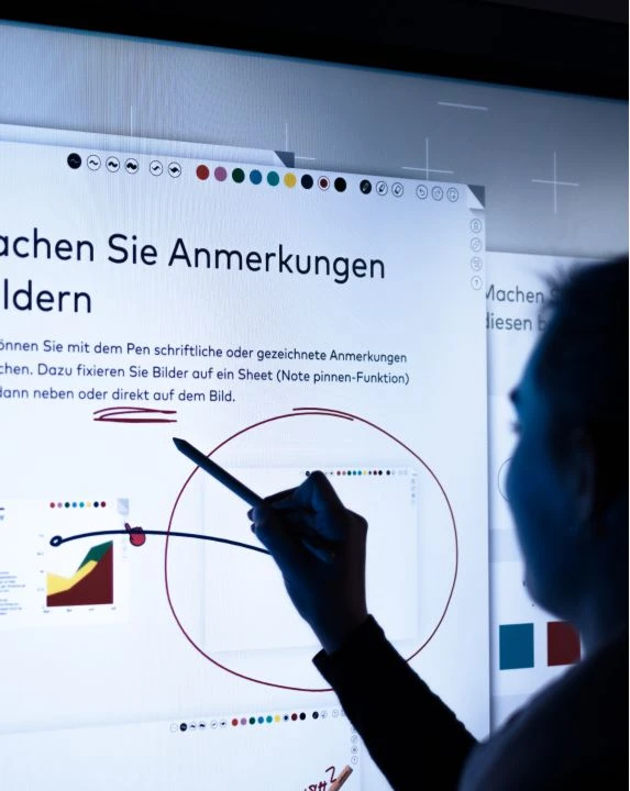 Detailansicht Benutzeroberläche Cannyboard