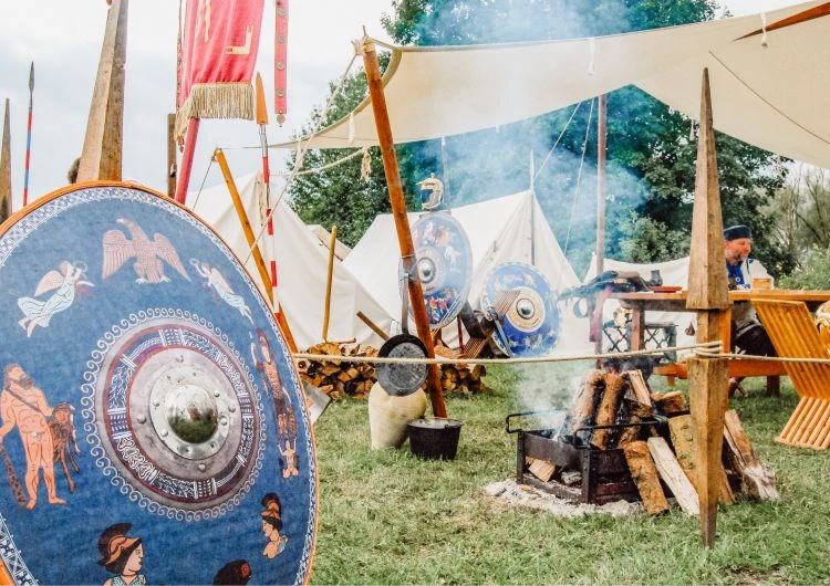 Römer 6 Lagerleben am Römerfest