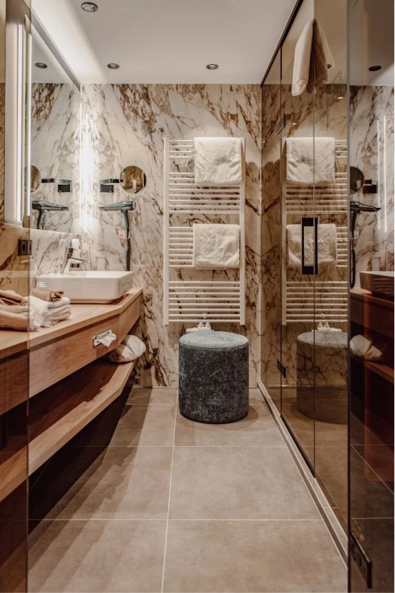 Badezimmer im Zimmer Comet