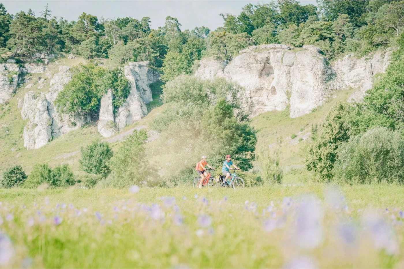 10 Sommer Aktivitäten im Altmühltal 6 Radfahrer im Altmühtal