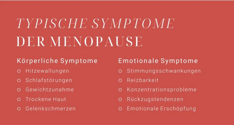 Was ist die Menopause? 2 symptome wechseljahre menopause