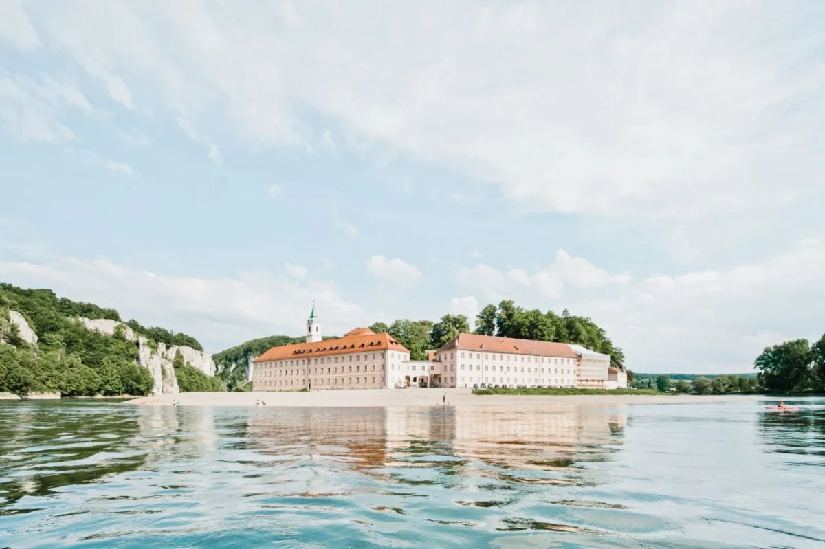 Kloster Weltenburg im Sommer