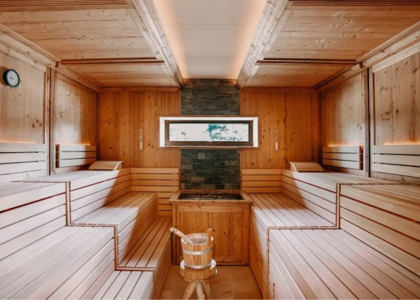 Ansicht Finnische Sauna