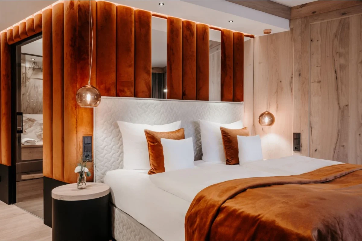 Schlafbereich Zimmer Comet